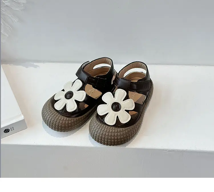 Baby Girl Floral Sandals Soft Sole Summer — feature 10