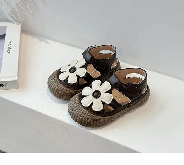 Baby Girl Floral Sandals Soft Sole Summer — feature 12