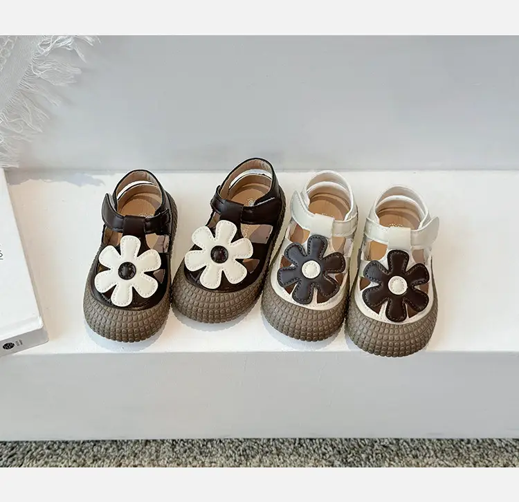 Baby Girl Floral Sandals Soft Sole Summer — feature 6
