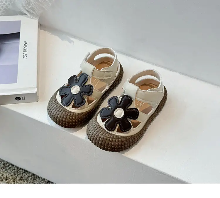 Baby Girl Floral Sandals Soft Sole Summer — feature 8