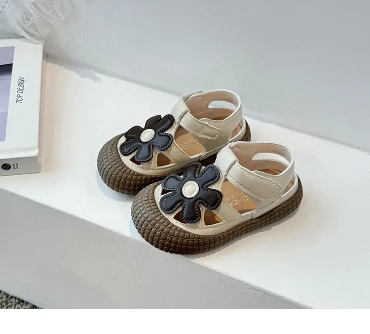 Baby Girl Floral Sandals Soft Sole Summer — feature 9