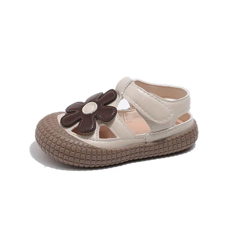 Baby Girl Floral Sandals Soft Sole Summer
