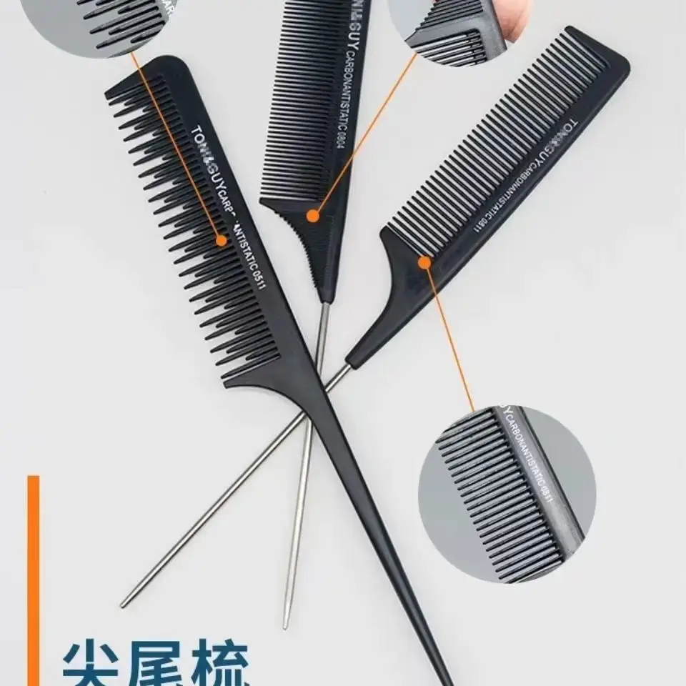 Steel Needle Highlighting Hair Comb 22.5cm Salon Use — feature 3