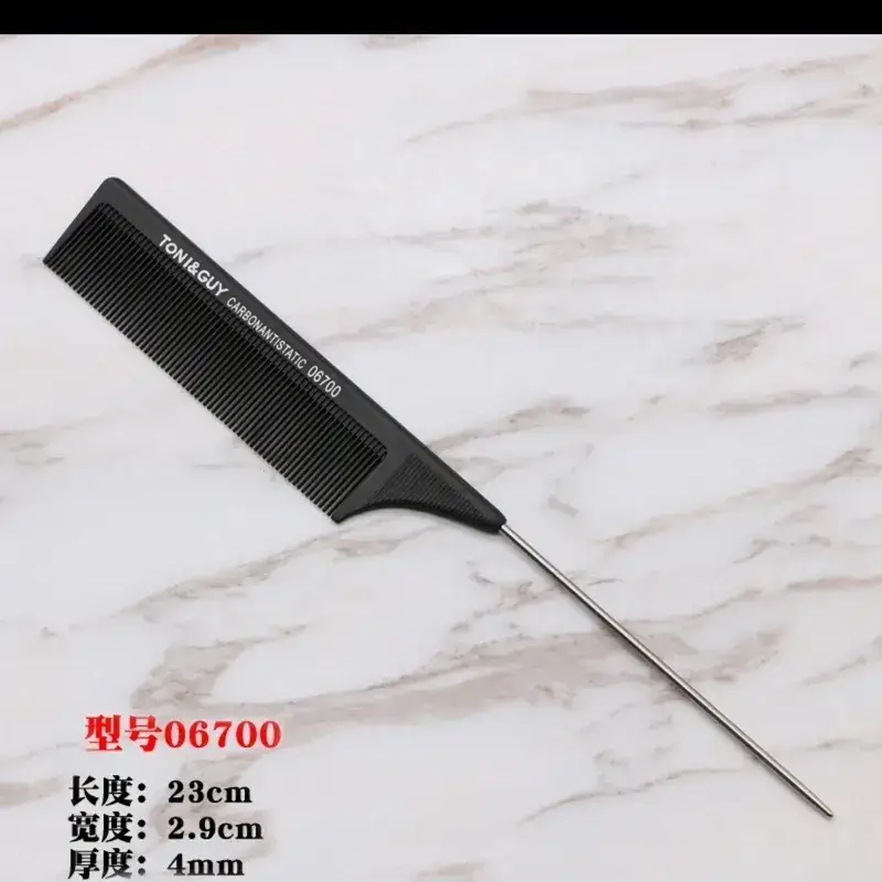 Steel Needle Highlighting Hair Comb 22.5cm Salon Use