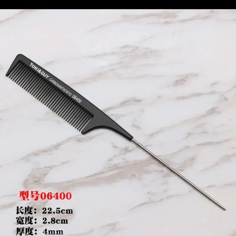 Steel Needle Highlighting Hair Comb 22.5cm Salon Use