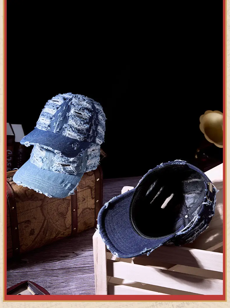 2025 Spring Cap Washed Cotton Cowboy Hat — feature 10