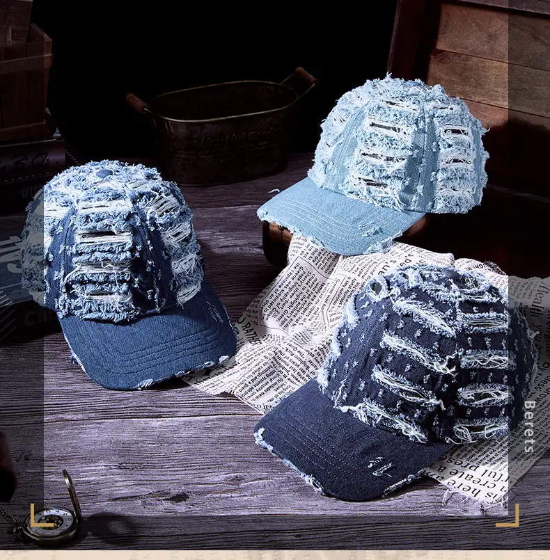 2025 Spring Cap Washed Cotton Cowboy Hat — feature 7