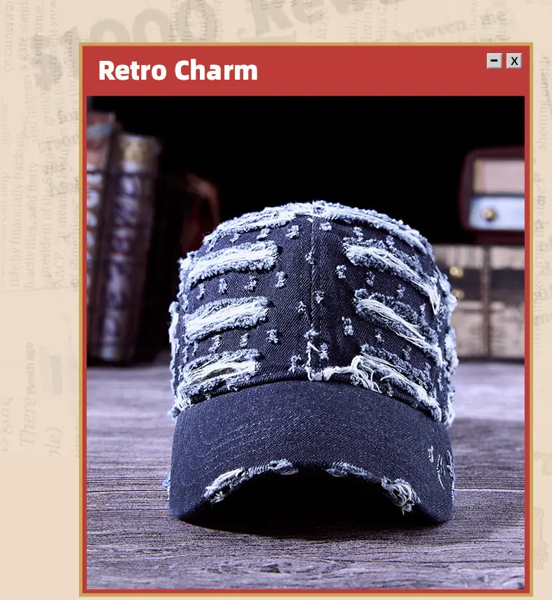 2025 Spring Cap Washed Cotton Cowboy Hat — feature 8