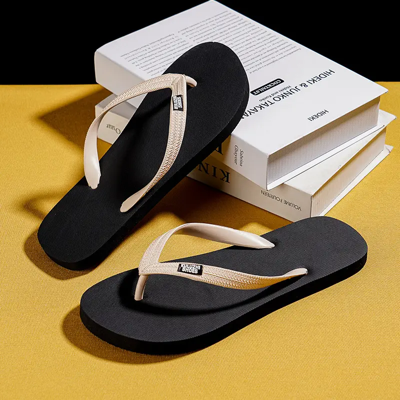 Men's Green High-End Thong Sandals 2026 - Image 2