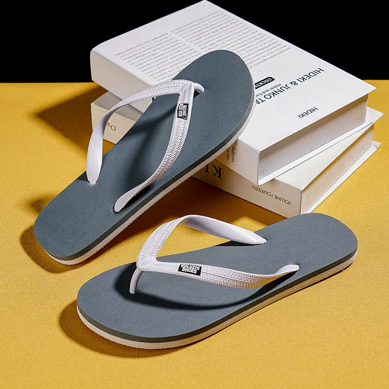 Men's Green High-End Thong Sandals 2026 - Image 3