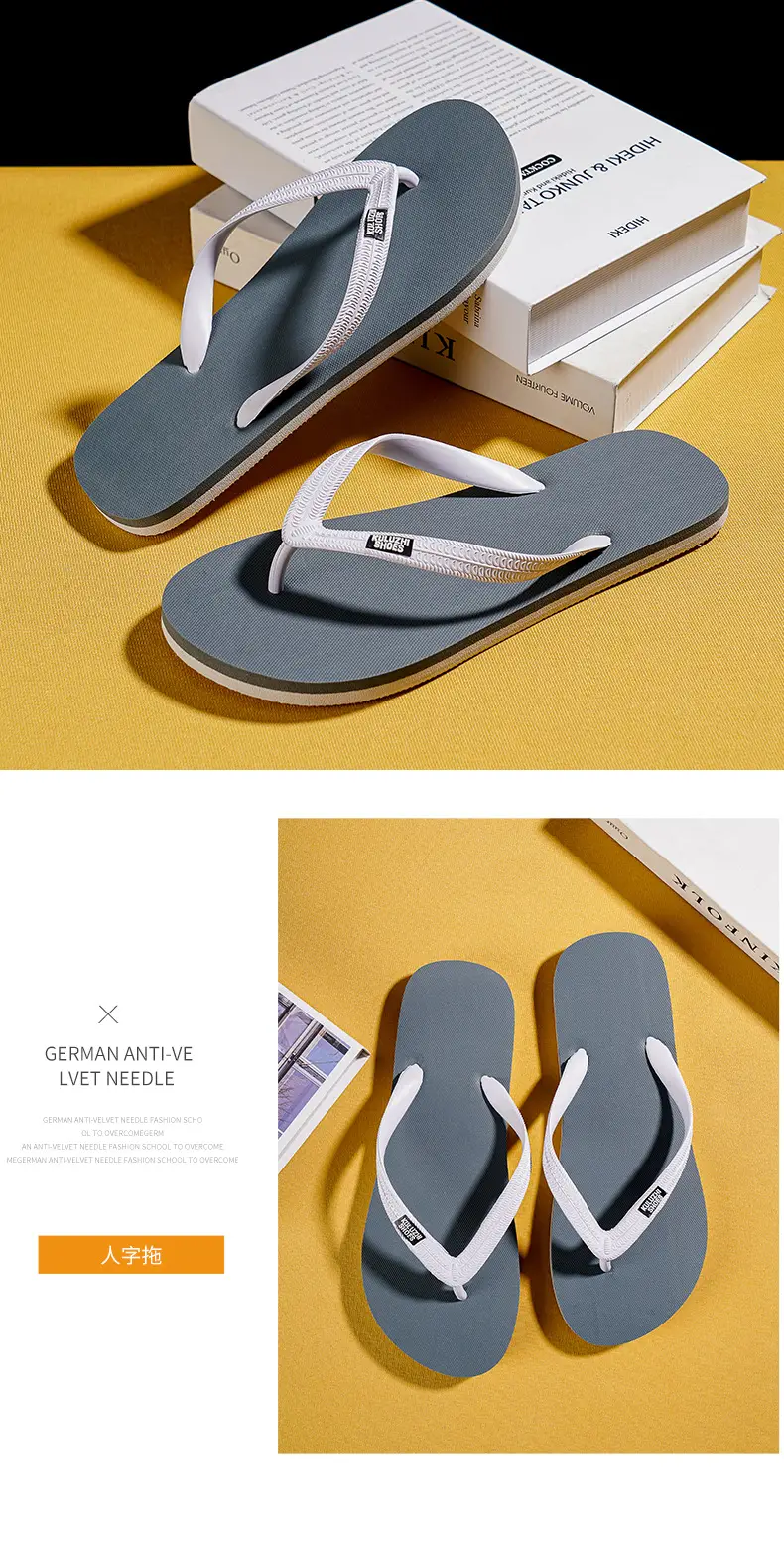 Flip-Flops for Men 2026 Summer High-End Men's Thong Sandals for Outdoor Wear Non-Slip Beach Sandals — feature 18