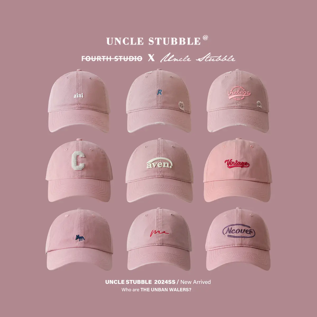 Pink Baseball Cap for Women 2024 New Arrival - Image 15