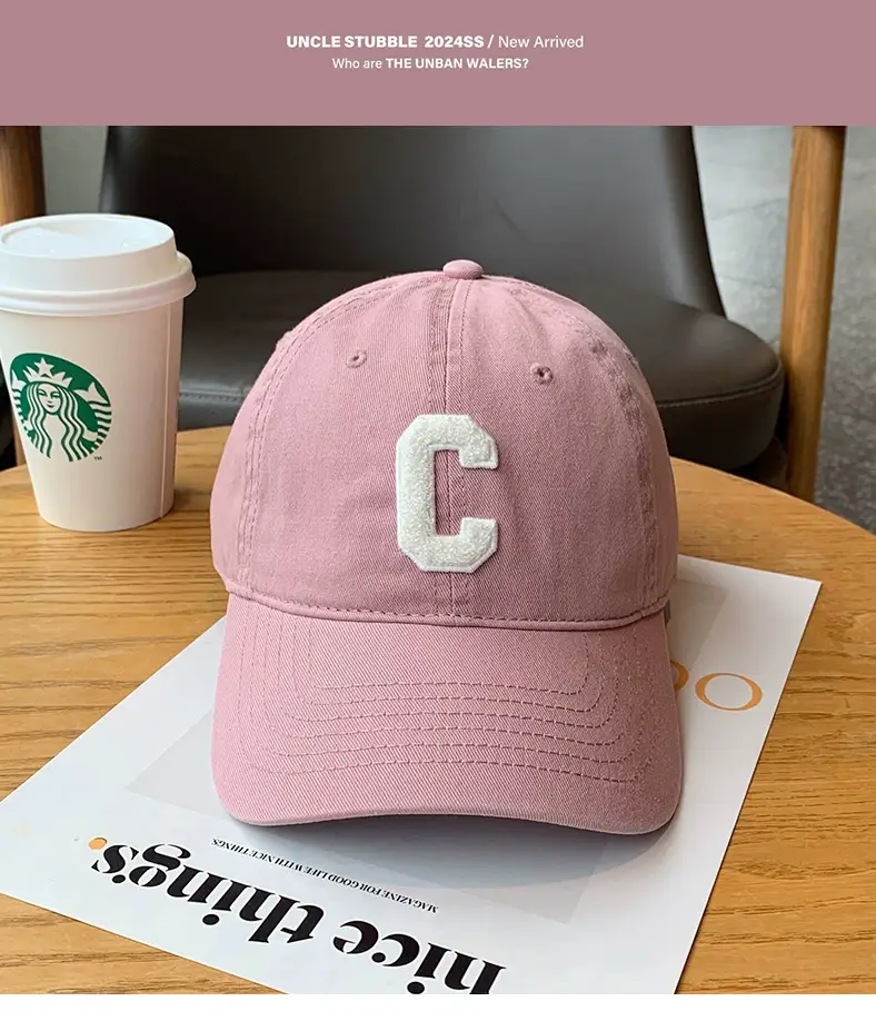 Pink Baseball Cap for Women 2024 New Arrival — feature 10