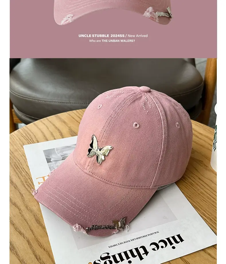 Pink Baseball Cap for Women 2024 New Arrival — feature 23