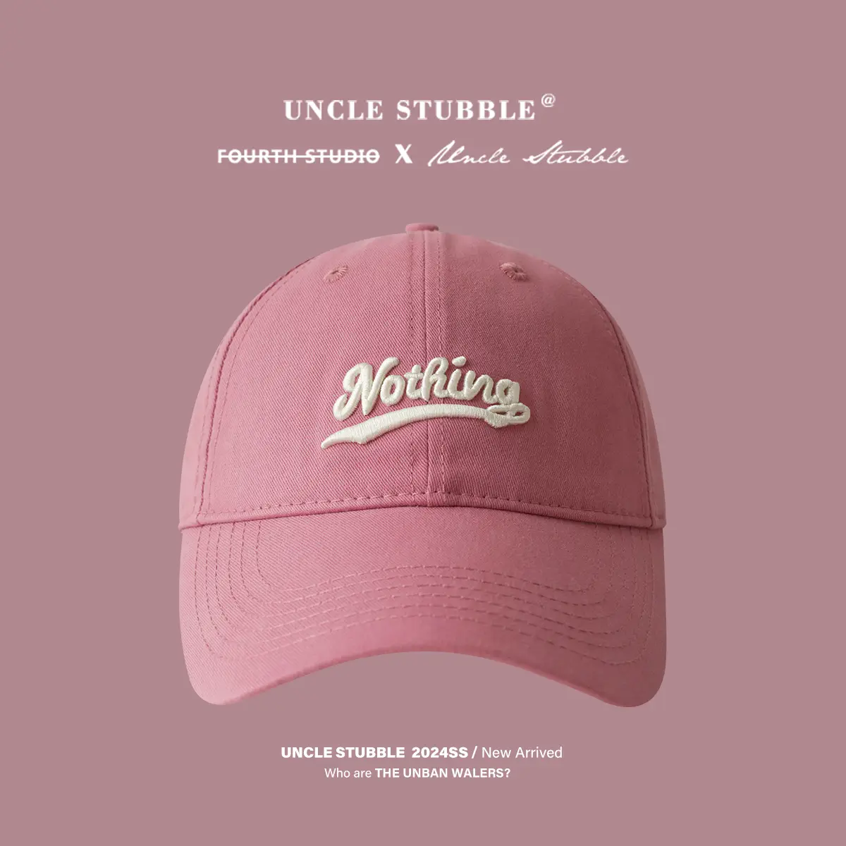 Pink Baseball Cap for Women 2024 New Arrival - Image 12