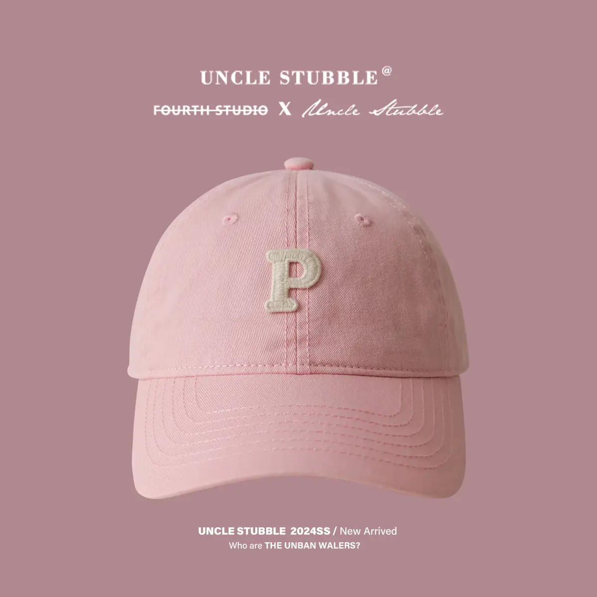 Pink Baseball Cap for Women 2024 New Arrival - Image 2