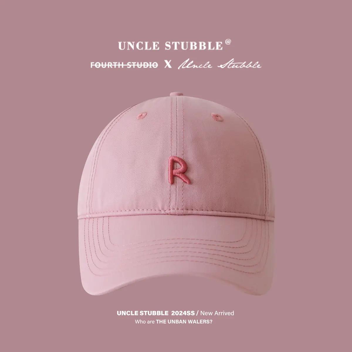Pink Baseball Cap for Women 2024 New Arrival - Image 4
