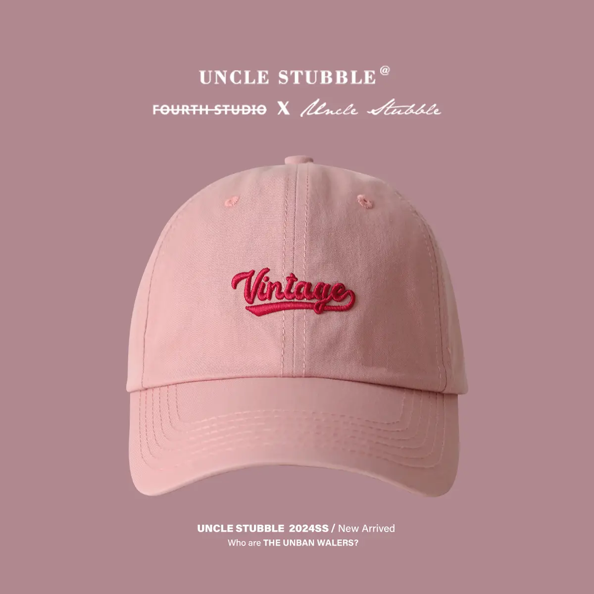 Pink Baseball Cap for Women 2024 New Arrival - Image 5