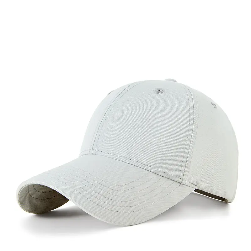Women Grey Baseball Cap Sun Shade Travel Party Hat - Image 5
