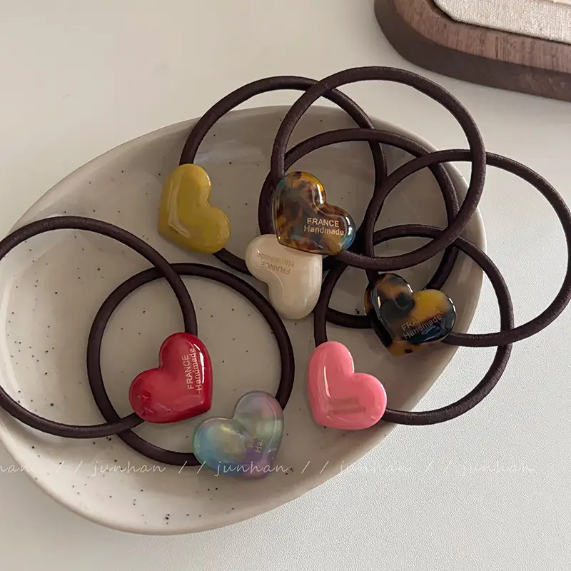 Cute Candy Acetate Hair Ring with Sweet Design - Image 7
