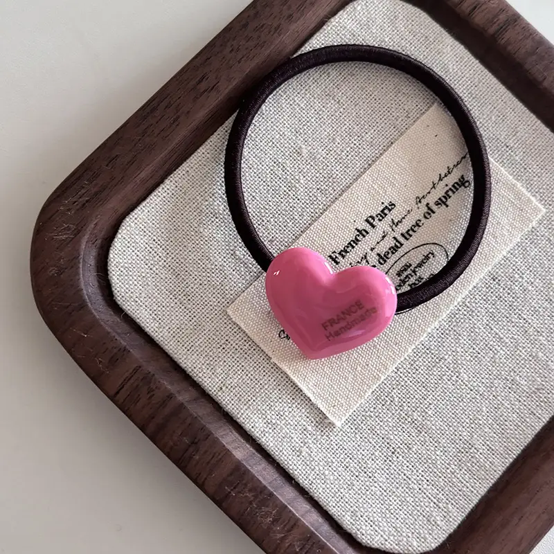 Cute Candy Acetate Hair Ring with Sweet Design — feature 9