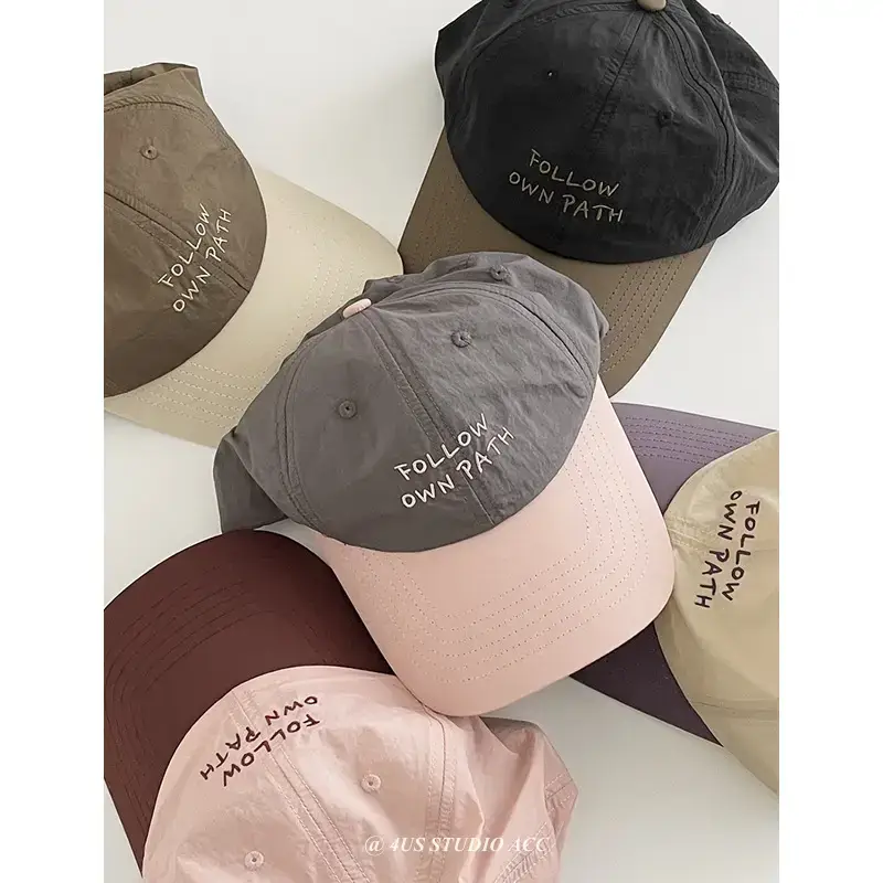 Women Korean Style Baseball Cap Lightweight Quick-Drying - Image 6