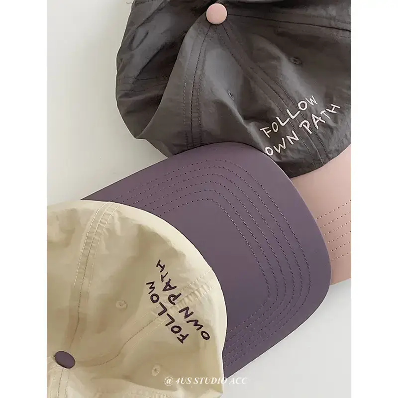 Women Korean Style Baseball Cap Lightweight Quick-Drying - Image 8