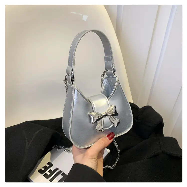 Pink Bow Shoulder Bag for Women 2024 Spring — feature 29