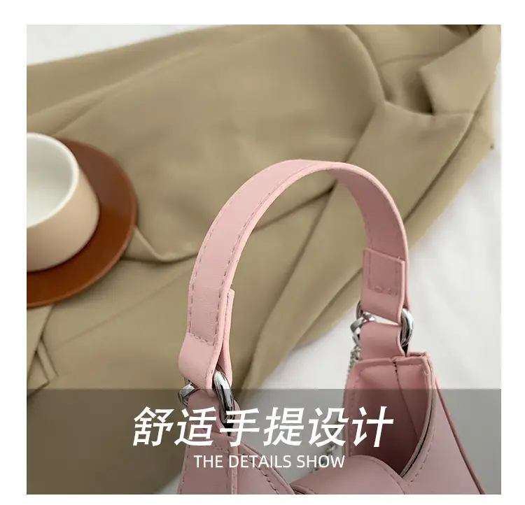 Pink Bow Shoulder Bag for Women 2024 Spring — feature 7