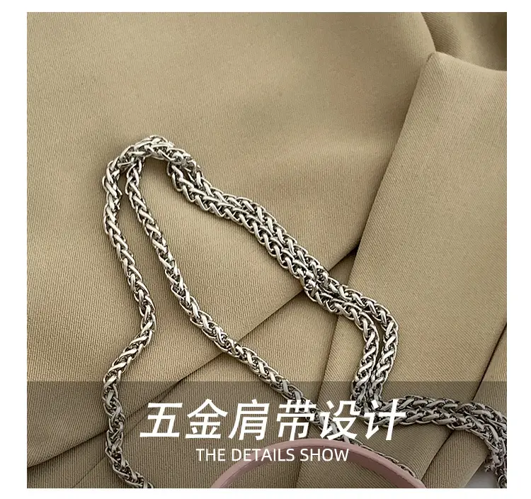 Pink Bow Shoulder Bag for Women 2024 Spring — feature 8