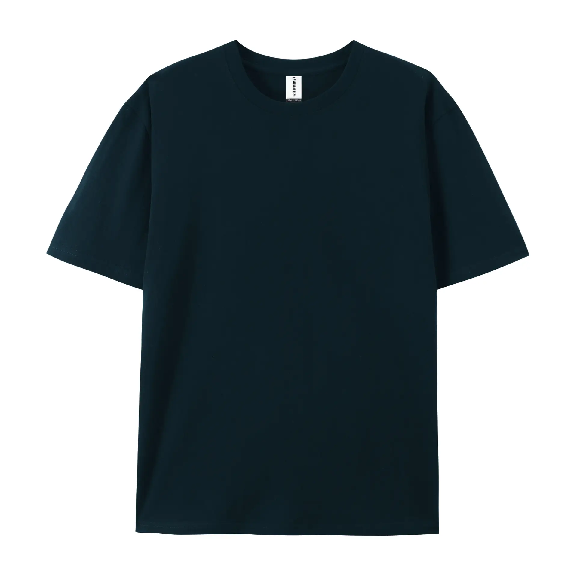 Pink Short Sleeve Men's T-Shirt 220g - Image 12