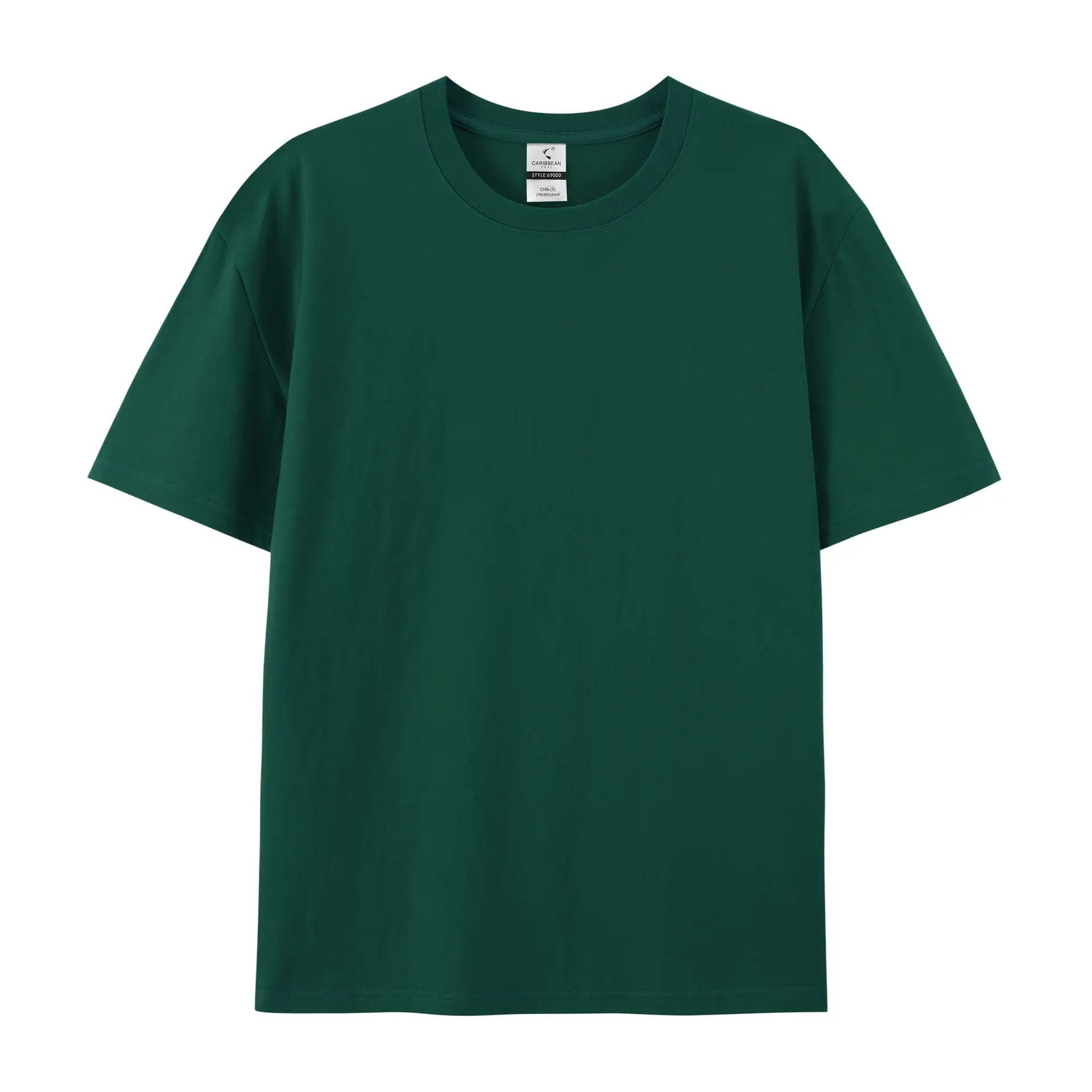 Pink Short Sleeve Men's T-Shirt 220g - Image 4