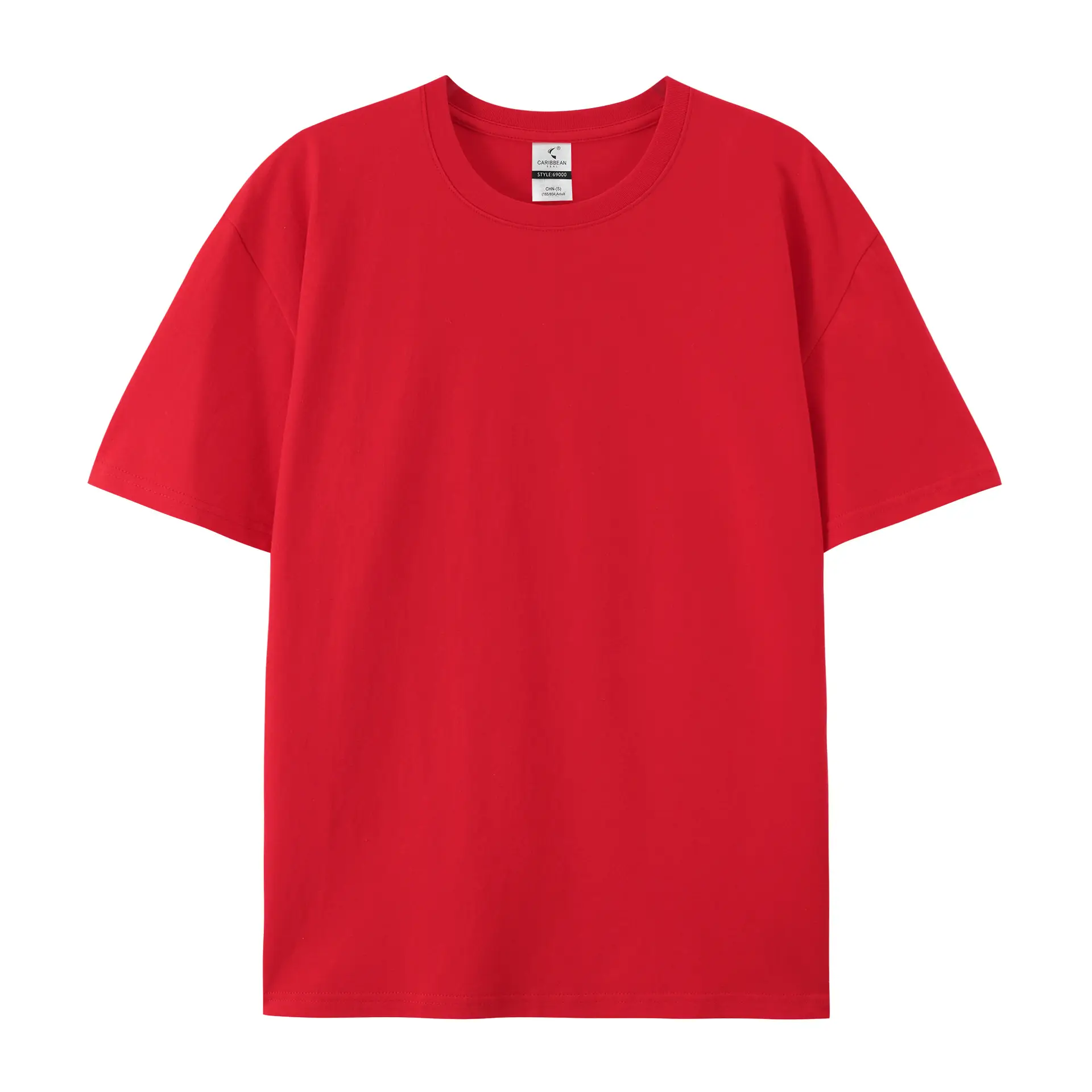 Pink Short Sleeve Men's T-Shirt 220g - Image 5