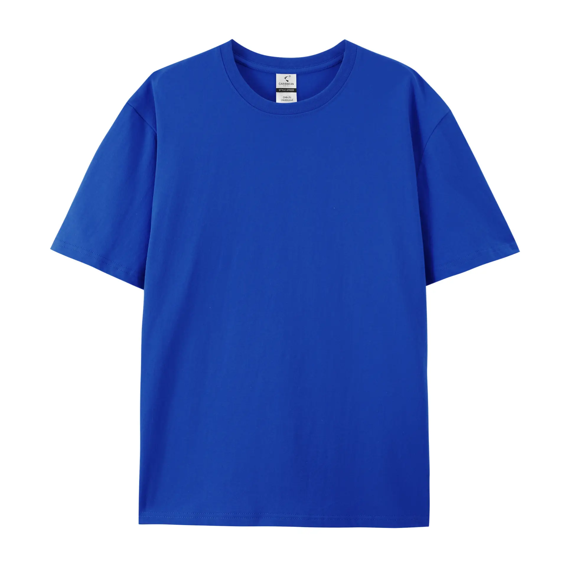 Pink Short Sleeve Men's T-Shirt 220g - Image 8
