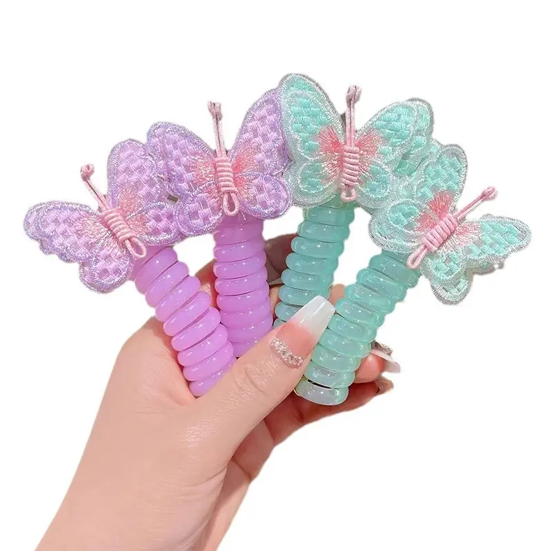 Children's Butterfly Hair Rope for Girls - Image 10