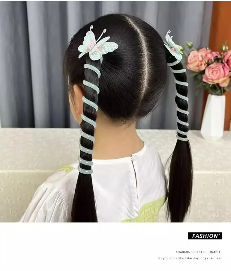 Children's Butterfly Hair Rope for Girls — feature 7
