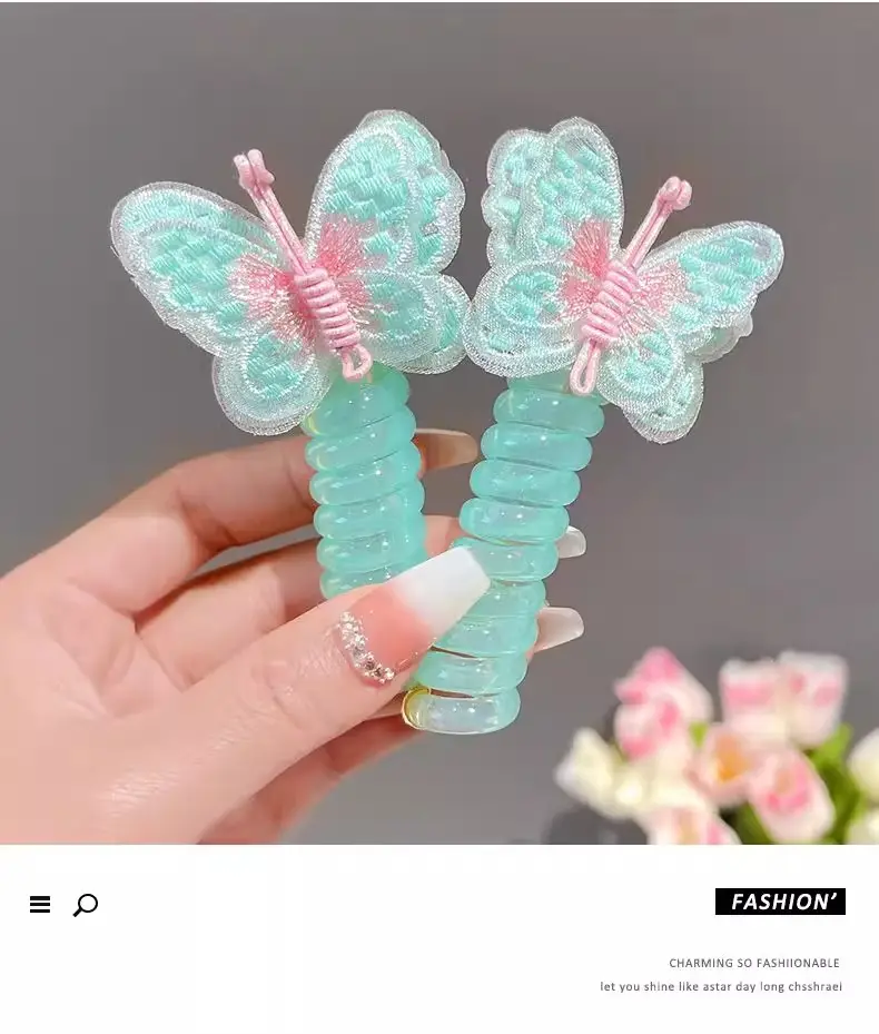 Children's Butterfly Hair Rope for Girls — feature 8
