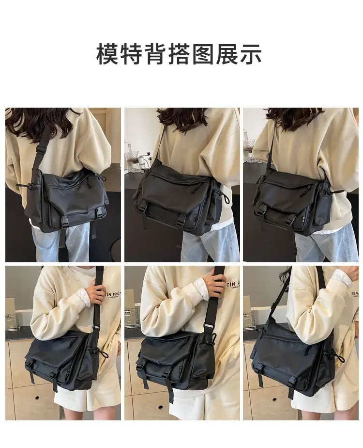 2026 Men's Large Capacity Water Resistant Crossbody Bag — feature 10