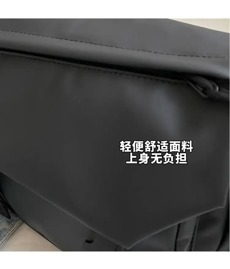 2026 Men's Large Capacity Water Resistant Crossbody Bag — feature 6