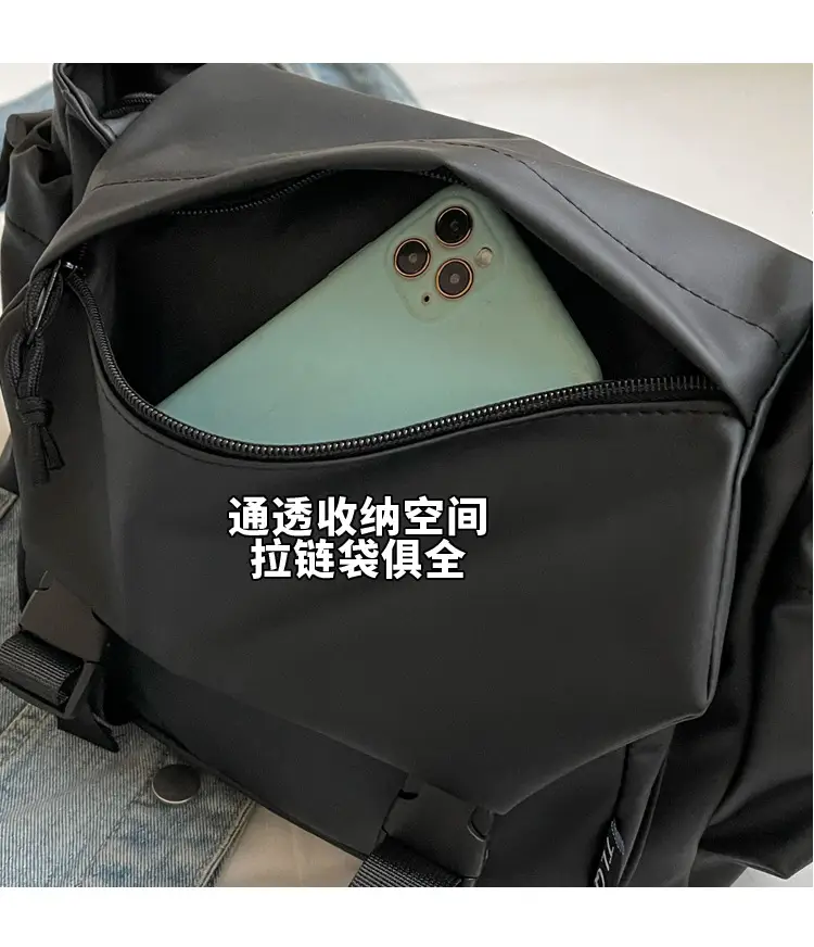 2026 Men's Large Capacity Water Resistant Crossbody Bag — feature 7