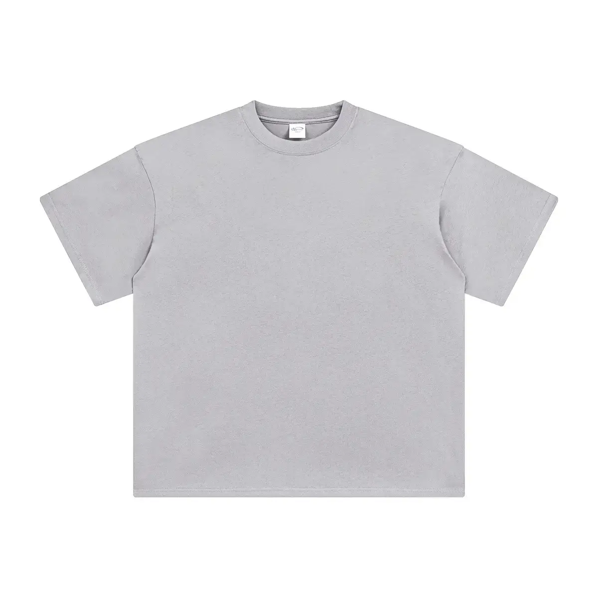 2025 Men Pure Cotton Loose Blue T-Shirt