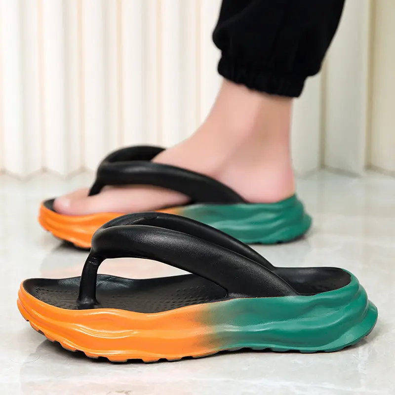 2024 Men's Green EVA Flip Flops Non-Slip - Image 6