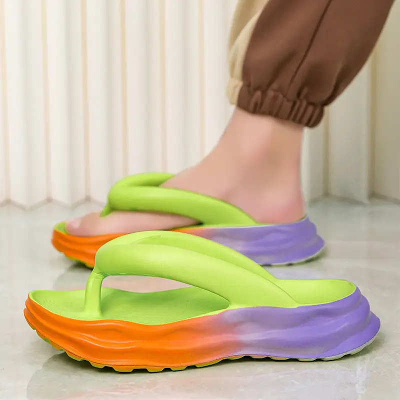2024 Men's Green EVA Flip Flops Non-Slip - Image 7