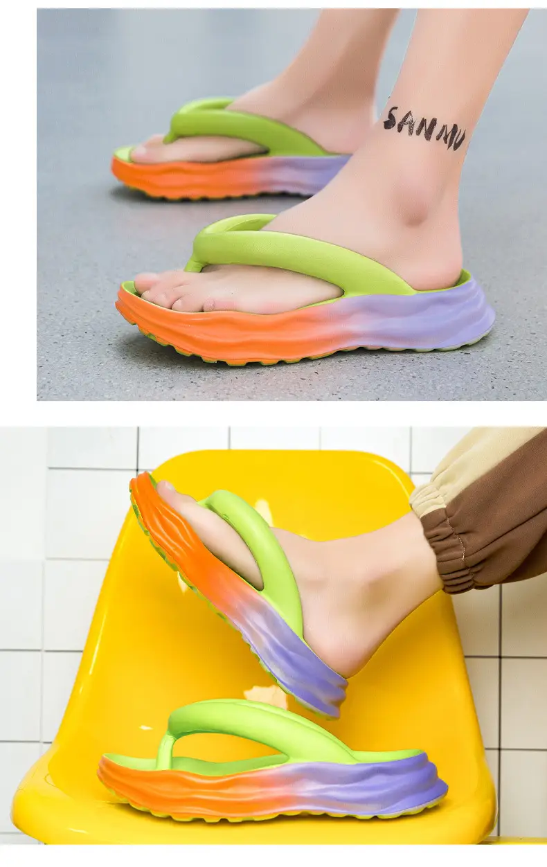 2024 Men's Green EVA Flip Flops Non-Slip — feature 10