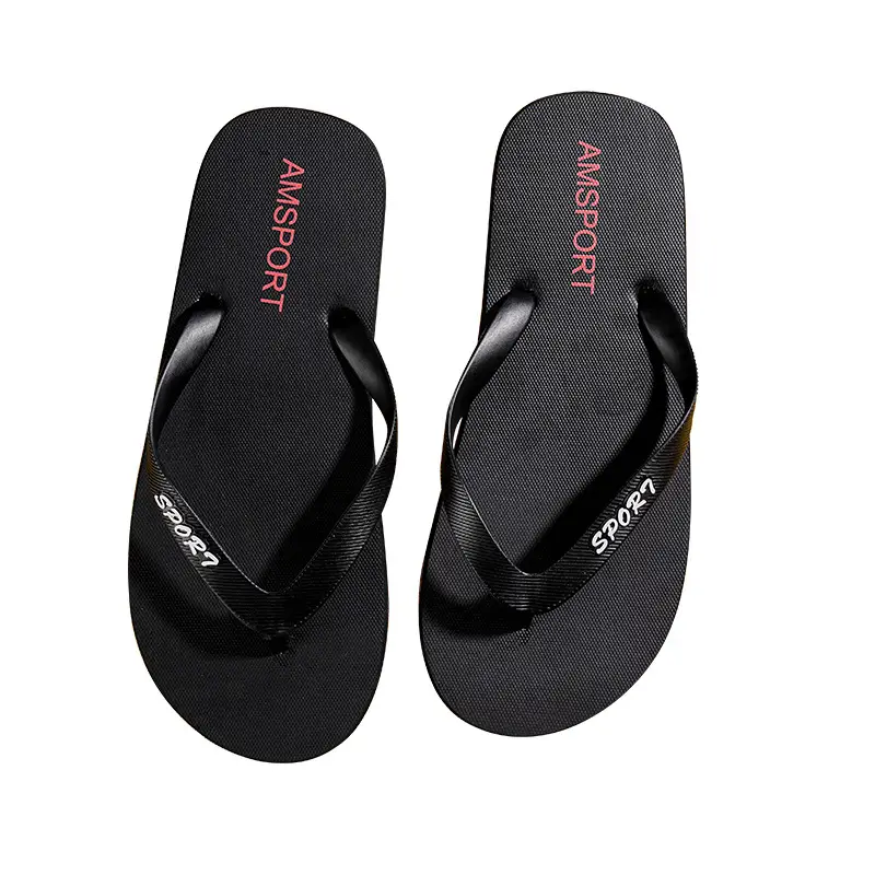Men's Summer Flip-Flops for Outdoor Wear, Simple Non-Slip Slippers, Trendy Vietnamese Flip-Flops, Beach Slippers, Cross-Border Slippers - Image 9