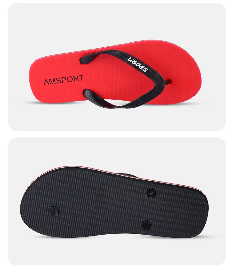 Men's Summer Flip-Flops for Outdoor Wear, Simple Non-Slip Slippers, Trendy Vietnamese Flip-Flops, Beach Slippers, Cross-Border Slippers — feature 21