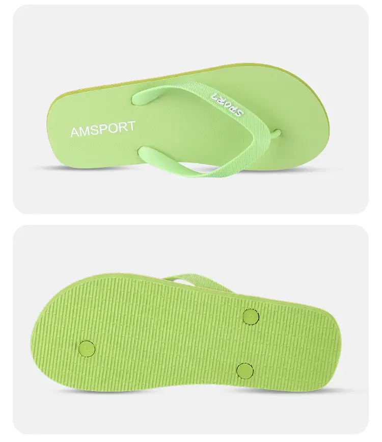 Men's Summer Flip-Flops for Outdoor Wear, Simple Non-Slip Slippers, Trendy Vietnamese Flip-Flops, Beach Slippers, Cross-Border Slippers — feature 24