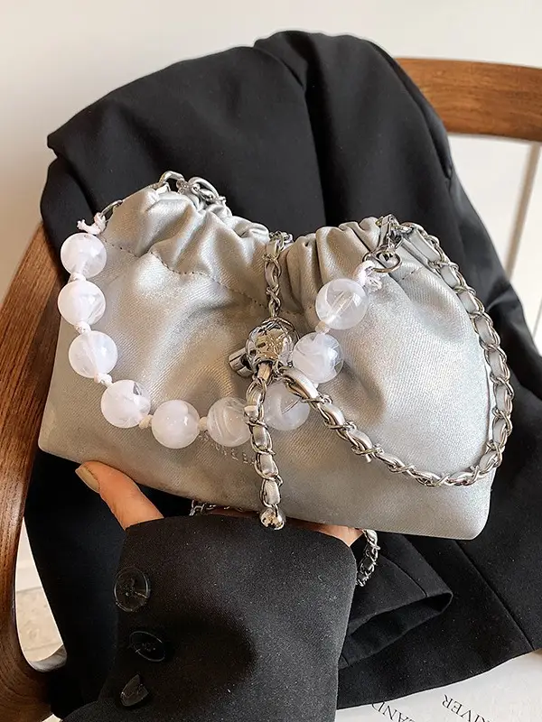 2026 New Cloud Beaded Chain Shoulder Bag