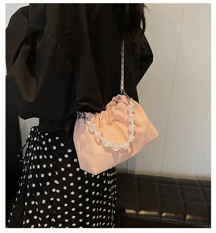 2026 New Cloud Beaded Chain Shoulder Bag — feature 10