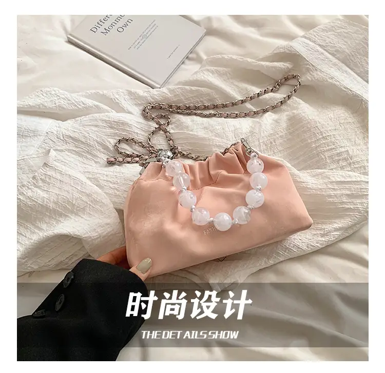 2026 New Cloud Beaded Chain Shoulder Bag — feature 12